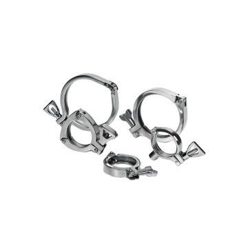 stainless steel clamp 1/2'' 1'' 2'' 3'' 4'' safe   hose clamp pipe connector  check clamp